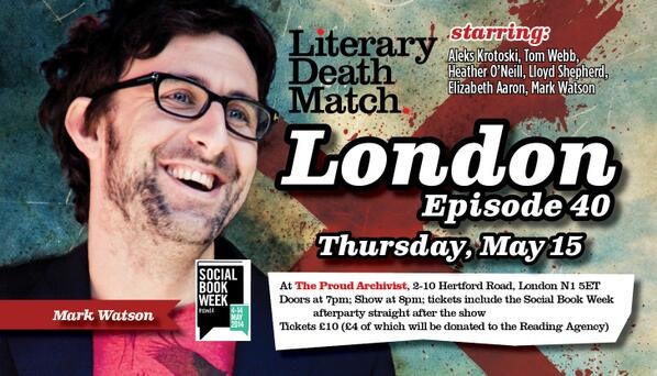Literary Death Match Poster
